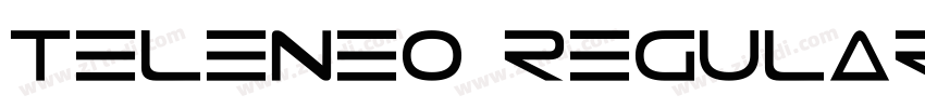TeleNeo Regular字体转换
